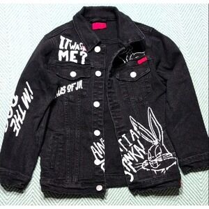 Haus Of Jr Looney‎ Tunes Denim Jacket 7-8T 0008